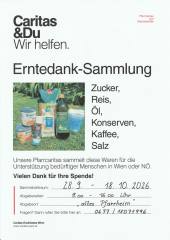 ERNTEDANKSAMMLUNG 2026 - Foto
